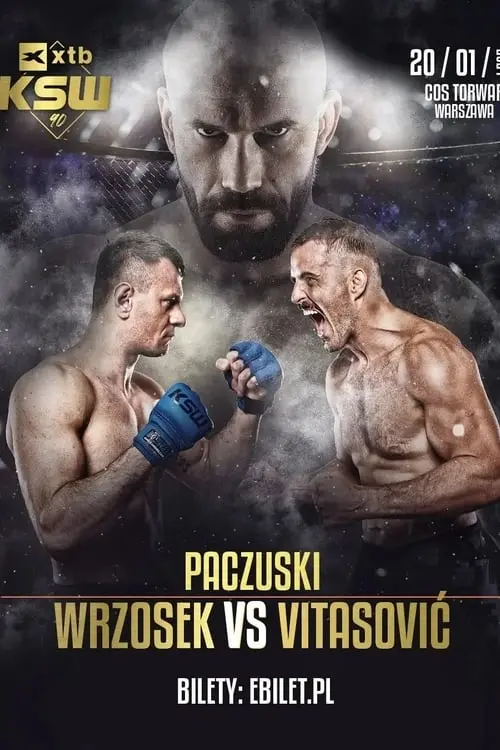 Movie poster "KSW 90: Wrzosek vs. Vitasović"