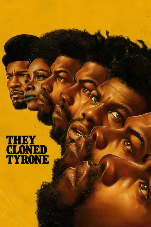 Movie poster "They Cloned Tyrone"