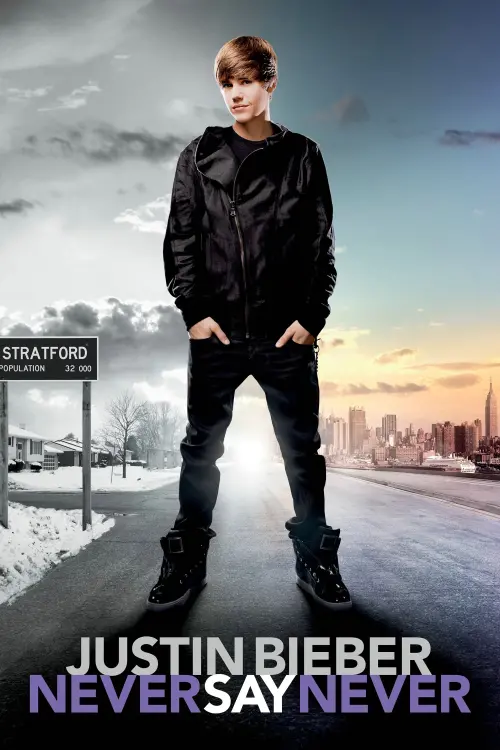 Movie poster "Justin Bieber: Never Say Never"