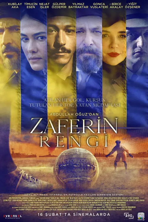 Movie poster "Zaferin Rengi"