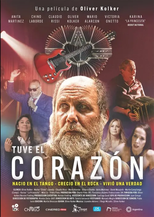 Movie poster "Tuve el corazón"