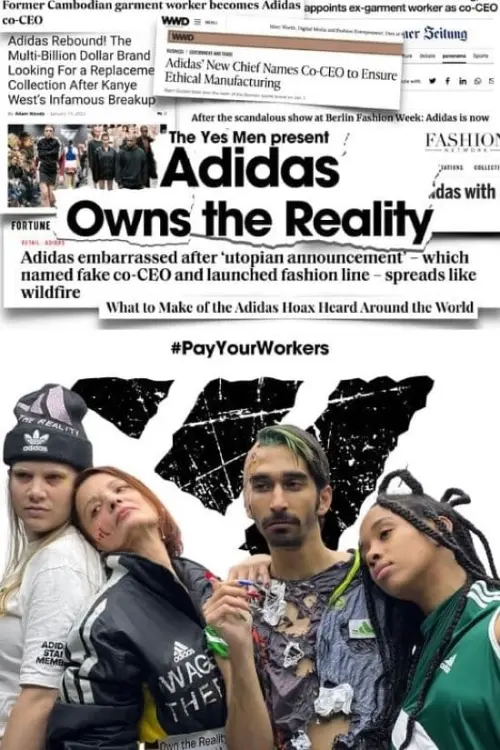 Movie poster "Adidas Owns Reality"