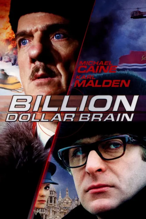 Movie poster "Billion Dollar Brain"