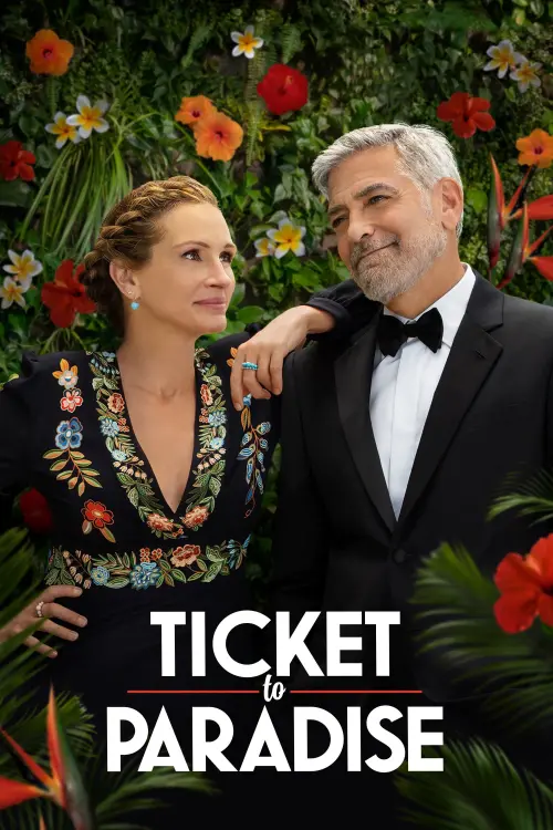 Movie poster "Ticket to Paradise"