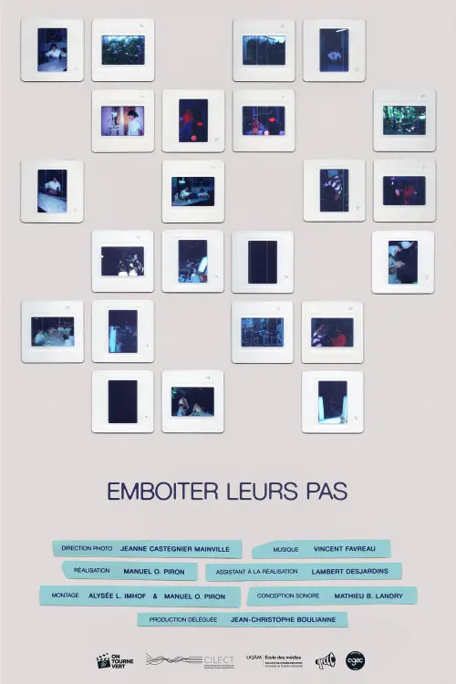 Movie poster "Emboiter leurs pas"