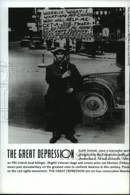 Movie poster "The Great Depression: A Job at Ford