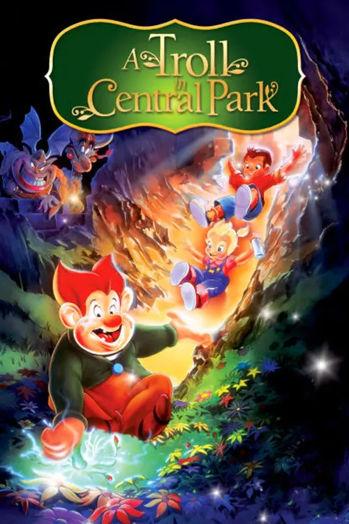 Movie poster "A Troll in Central Park"