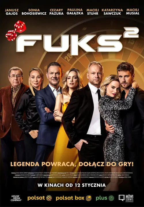 Movie poster "Fuks 2"