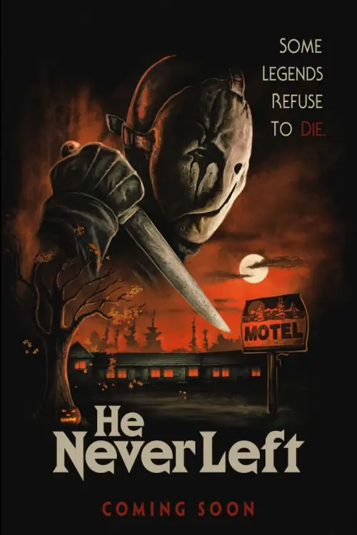 Movie poster "He Never Left"