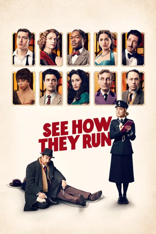 Movie poster "See How They Run"