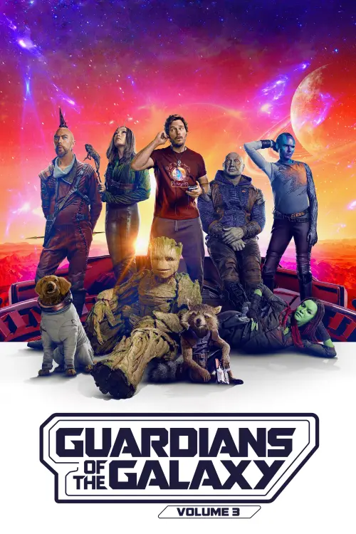 Movie poster "Guardians of the Galaxy Vol. 3"