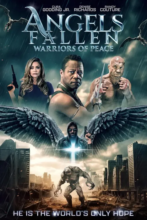 Movie poster "Angels Fallen: Warriors of Peace"