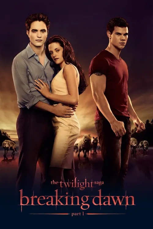 Movie poster "The Twilight Saga: Breaking Dawn - Part 1"