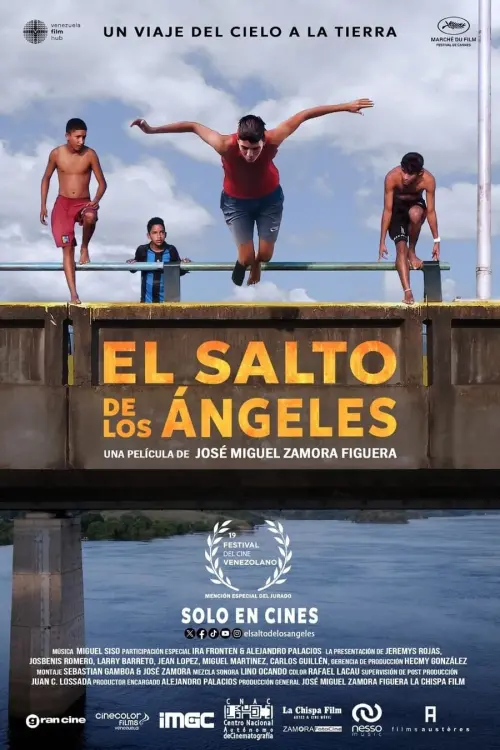 Movie poster "El Salto de Los Ángeles"