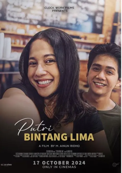 Movie poster "Putri Bintang Lima"