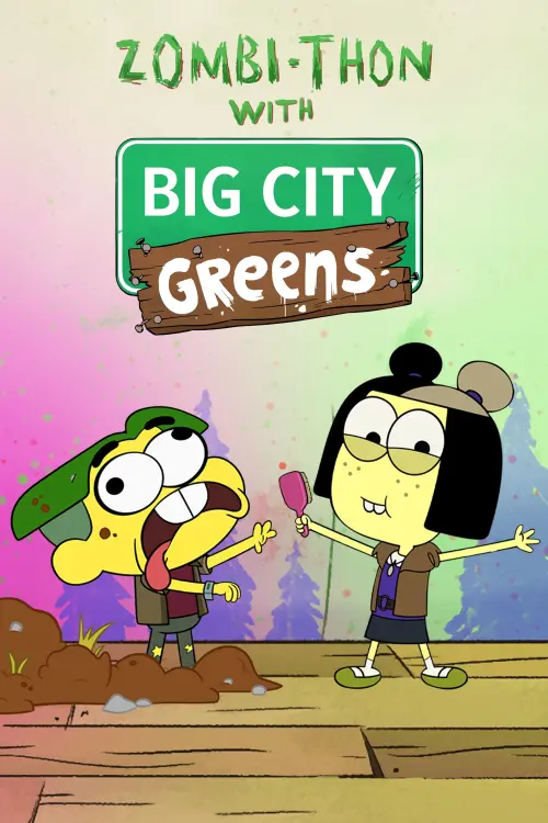 Movie poster "ZOMBI-Thon with Big City Greens"