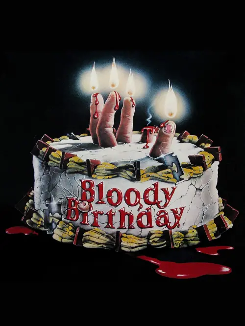 Movie poster "Bloody Birthday"