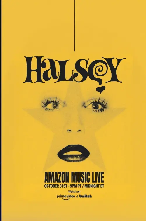 Movie poster "Amazon Music Live with Halsey"