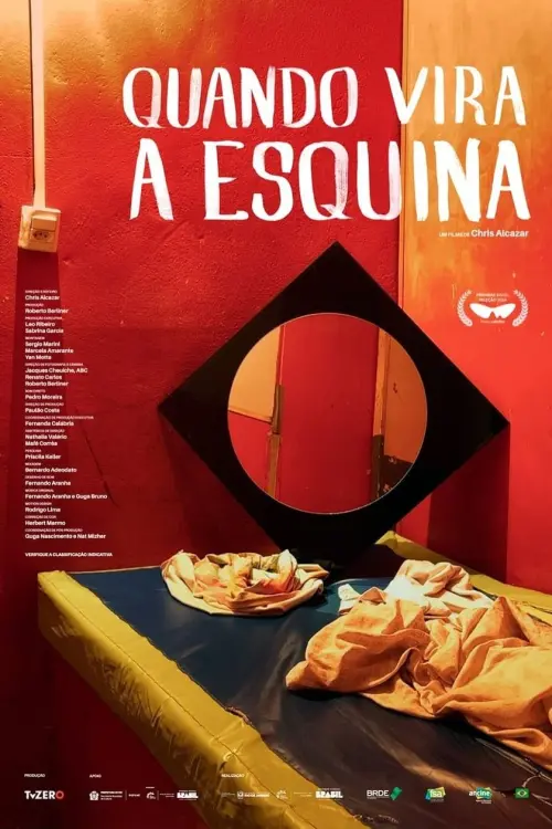 Movie poster "Quando Vira a Esquina"