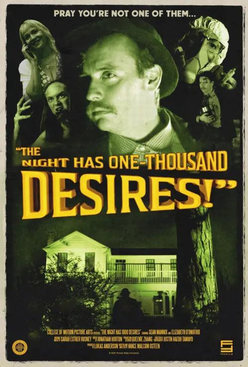 Movie poster "The Night Has 1000 Desires!"