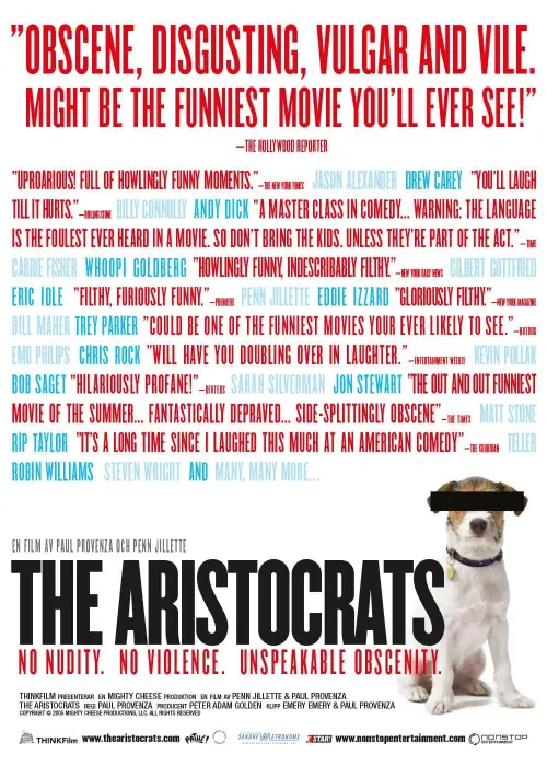 Movie poster "The Aristocrats"