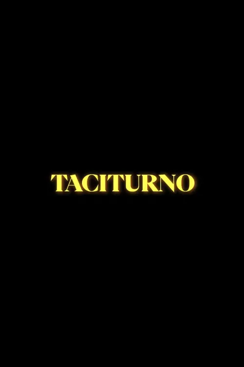 Movie poster "Taciturno"