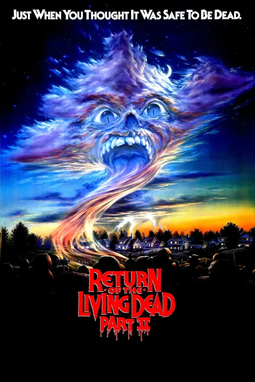 Movie poster "Return of the Living Dead Part II"