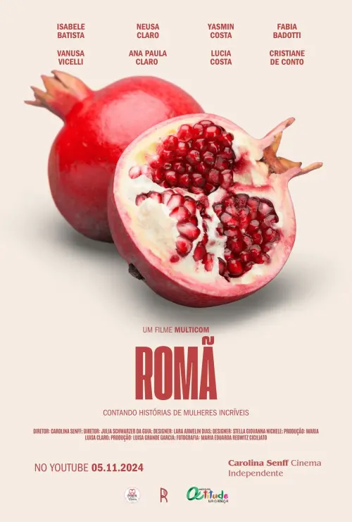 Movie poster "Romã"