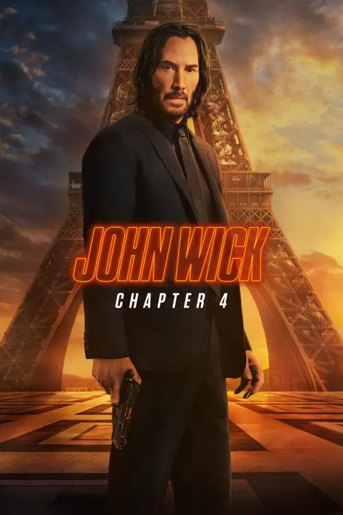 Movie poster "John Wick: Chapter 4"