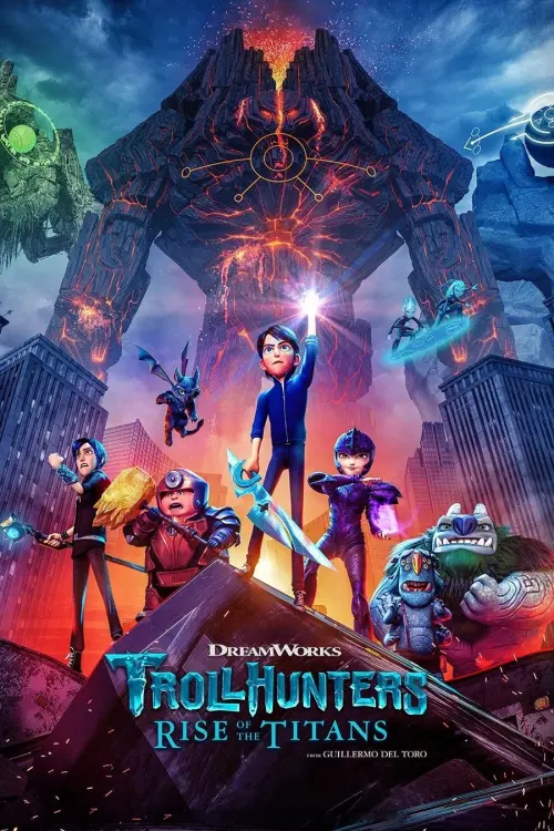 Movie poster "Trollhunters: Rise of the Titans"