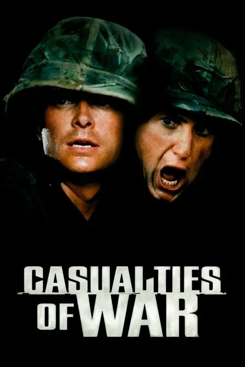 Movie poster "Casualties of War"