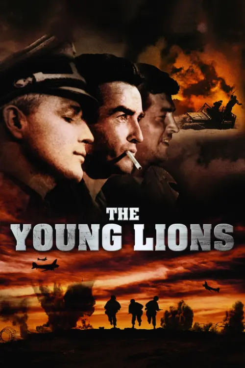 Movie poster "The Young Lions"