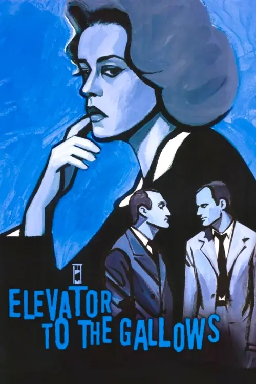 Movie poster "Elevator to the Gallows"