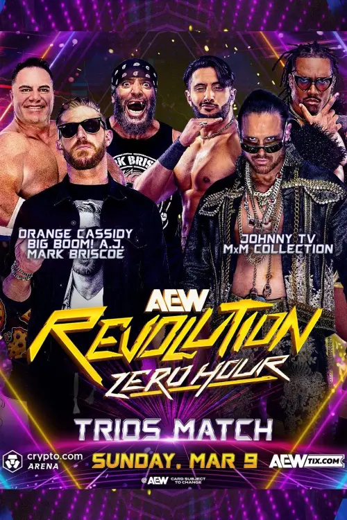 Movie poster "AEW Revolution: Zero Hour"