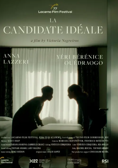 Movie poster "La candidate idéale"