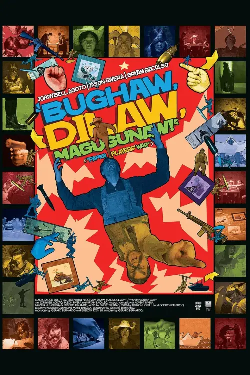 Movie poster "Bughaw, Dilaw, Magugunaw!"