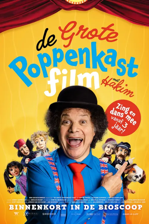 Movie poster "De grote poppenkast film"