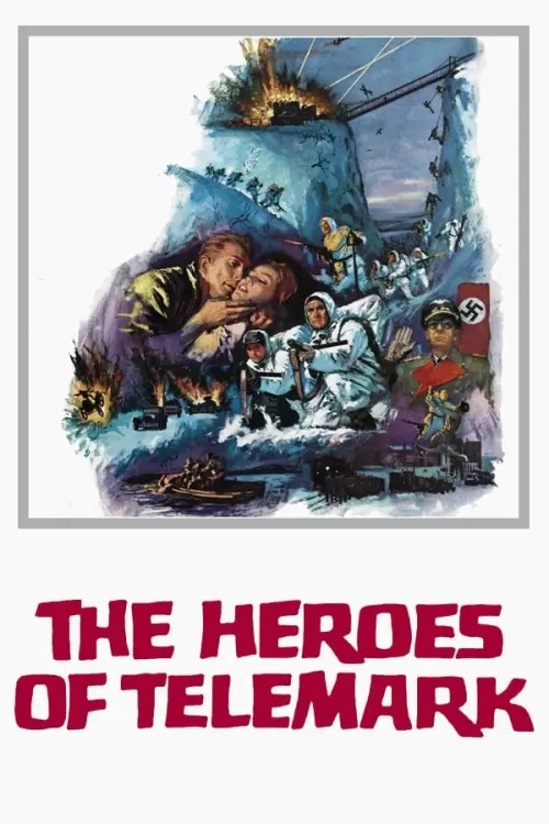 Movie poster "The Heroes of Telemark"