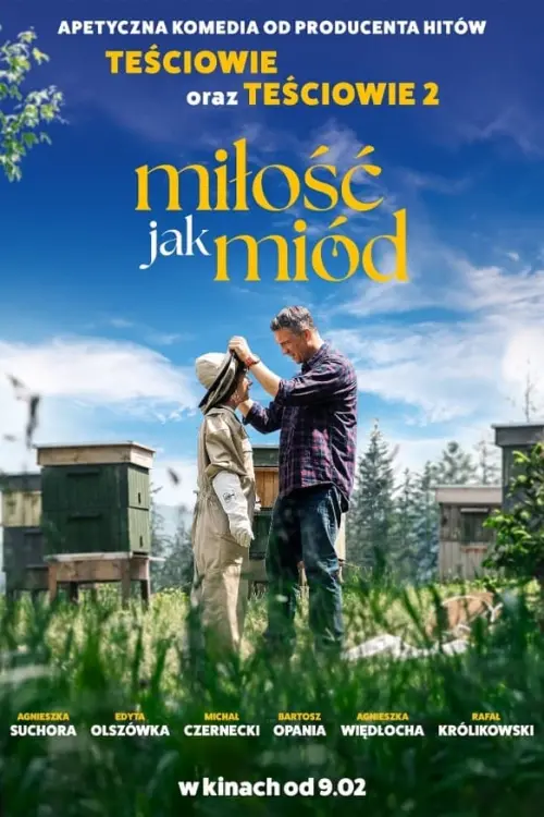 Movie poster "Miłość jak miód"