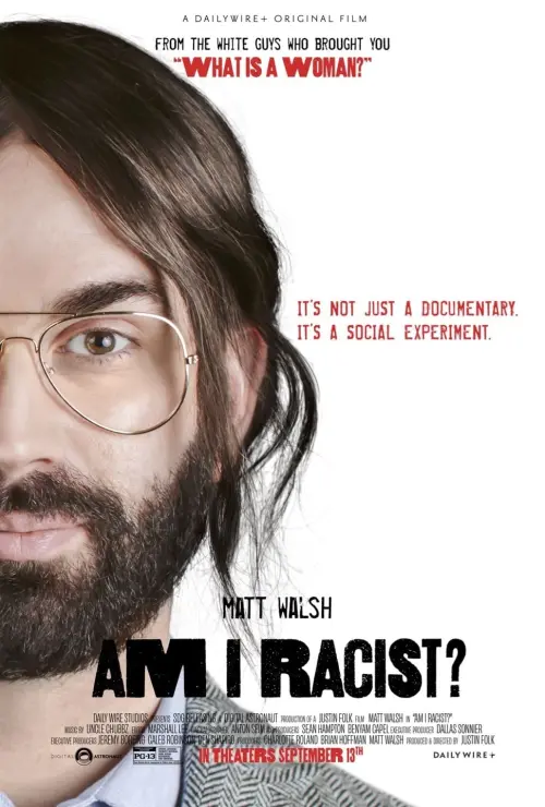 Movie poster "Am I Racist?"