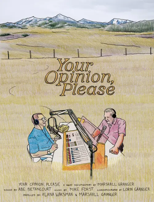 Movie poster "Your Opinion, Please"