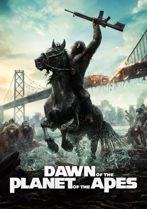 Movie poster "Dawn of the Planet of the Apes"