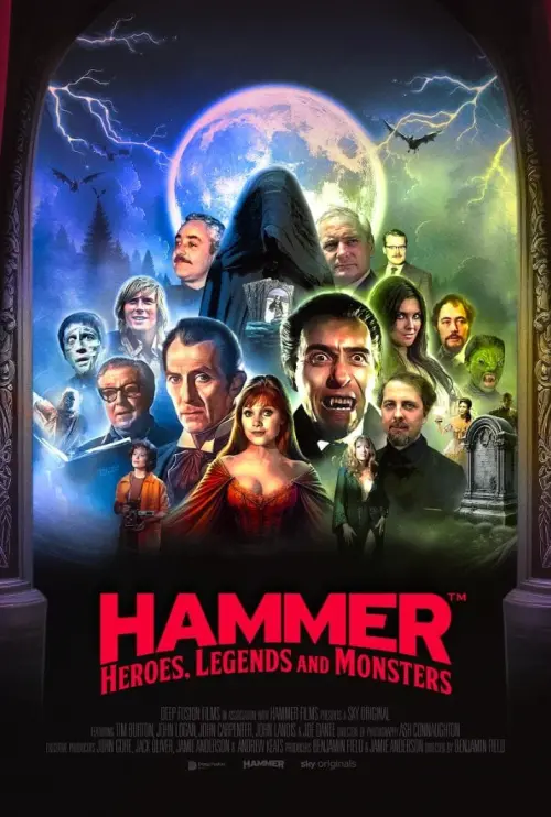 Movie poster "Hammer: Heroes, Legends and Monsters"