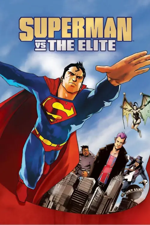 Movie poster "Superman vs. The Elite"