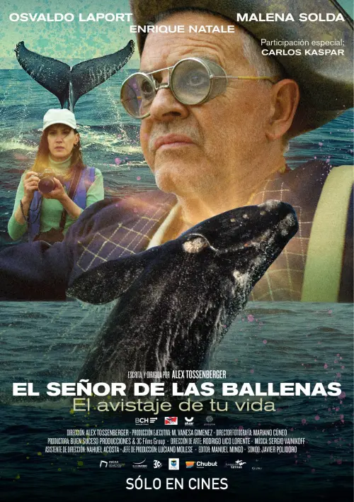 Movie poster "El señor de las ballenas"