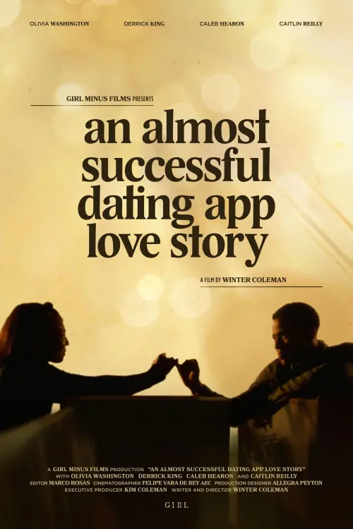 Movie poster "An Almost Successful Dating App Love Story"