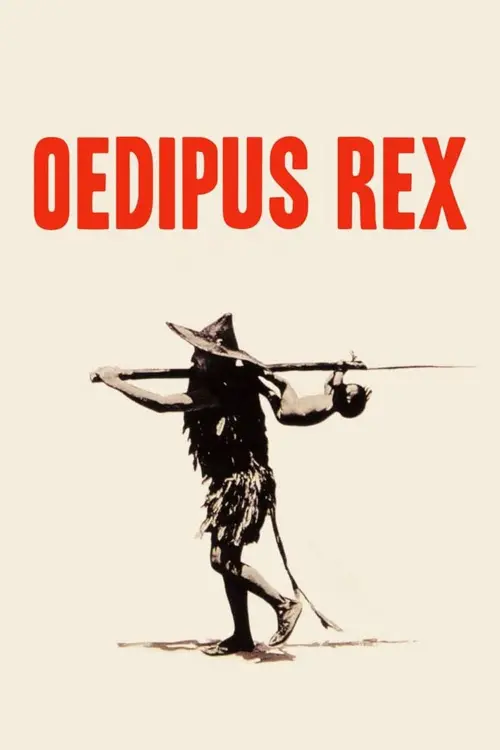 Movie poster "Oedipus Rex"