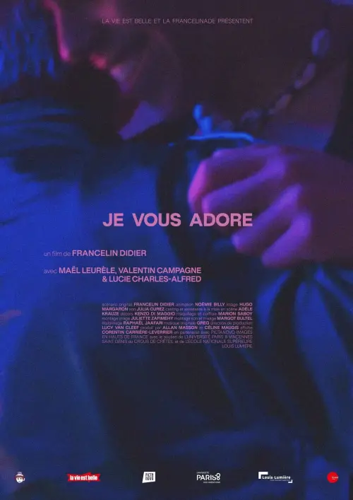 Movie poster "I Adore You"