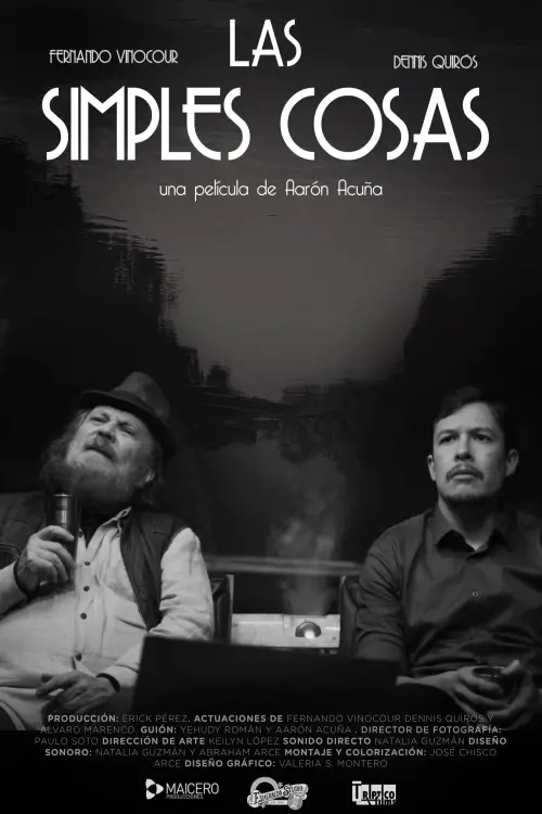 Movie poster "Las simples cosas"