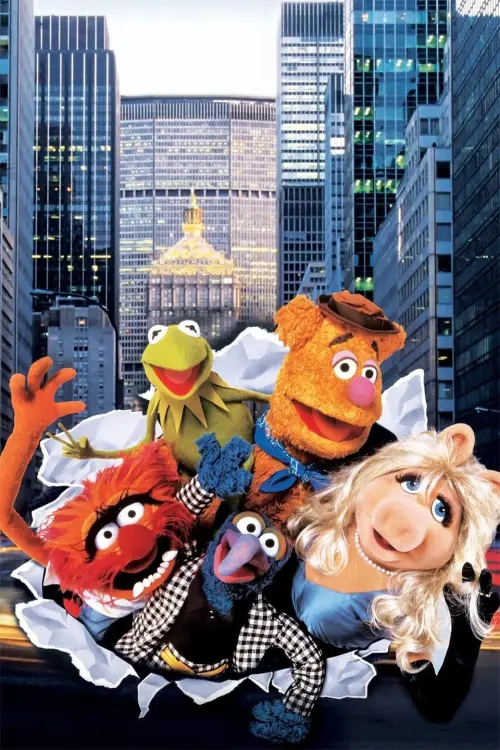 Movie poster "The Muppets Take Manhattan"